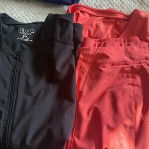 Allure scrub set with Jacket